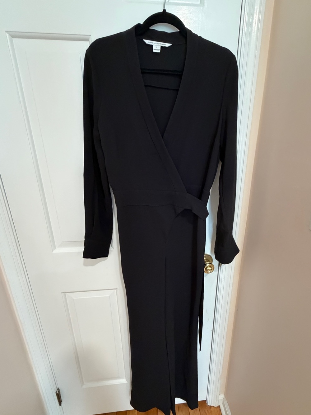 Diane Von Furstenberg Margot Wrap Jumpsuit